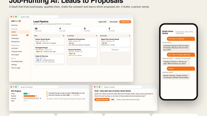Job-Hunting AI lead pipeline